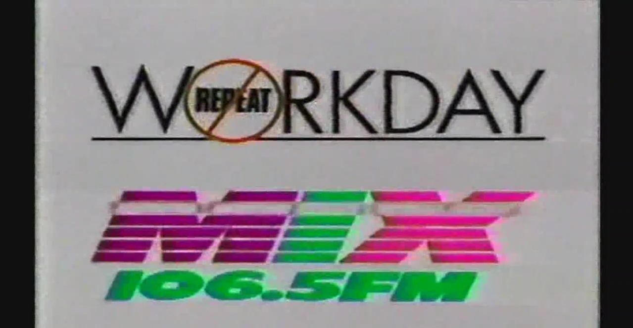 1991 (?) WMIX Radio Station TV Ad (Pop music)