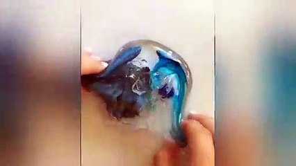 Coloring Slime Mixing - The Most Satisfying Slime Video #200