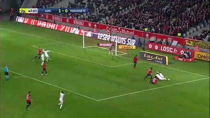 Le pénalty de l'égalisation à Lille par Gradel !