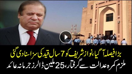Court announces verdict in corruption references against Nawaz