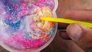 Glitter Slime Making - Most Satisfying Slime Videos