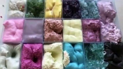 DIY Satisfying Slime   #10 Crunchy | Fluffy