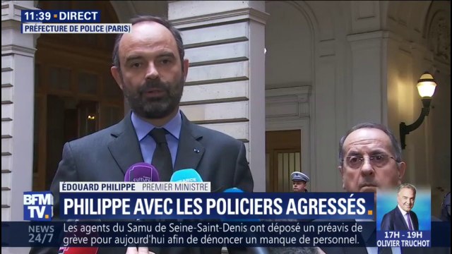 Édouard Philippe: Tout est mis en oeuvre pour identifier les auteurs de ces violences