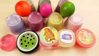 Mixing Store Bought Slime with DIY Stress Balls and Homemade Slimes