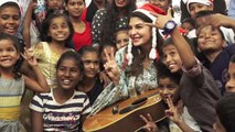 Jacqueline Fernandez Celebrates Chrismtas With St. Catherine Orphanage Childrens| FilmiBeat