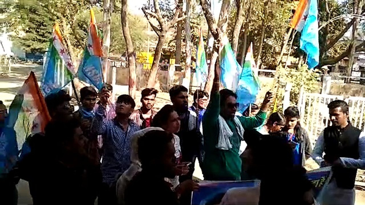 संजलि को न्याय दिलाने आगे आया NSUI