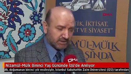 Nizamül-Mülk Bininci Yaş Gününde İzü'de Anılıyor