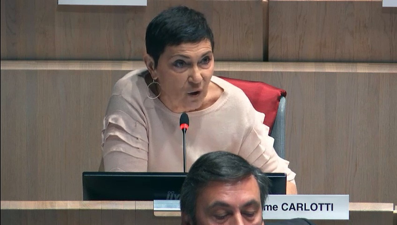 Rue d'aubagne : intervention de Marie-Arlette Carlotti