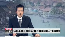 Casualties rise in Indonesia due to deadly tsunami