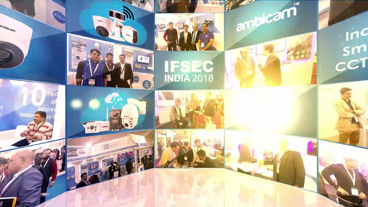 AMBICAM - Smart Cloud Camera at IFSEC India 2018