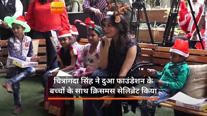 03- SOFITEL MUMBAI BKC HOSTS CHITRANGDA SINGH WITH CHILDREN OF THE DUAFOUNDATION FOR CHRISTMAS
