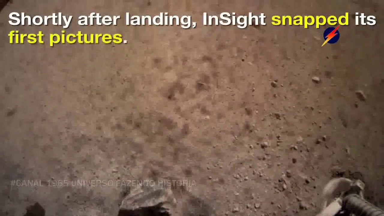 NASA INFORMA QUE A INSIGHT REALIZOU COM SUCESSO PRIMEIRA MISSÃO EM MARTE
