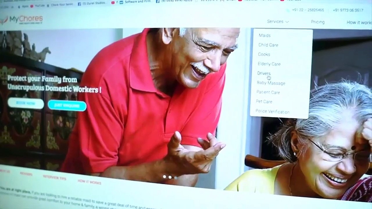 Domestic Help Hiring Platform - Mychores