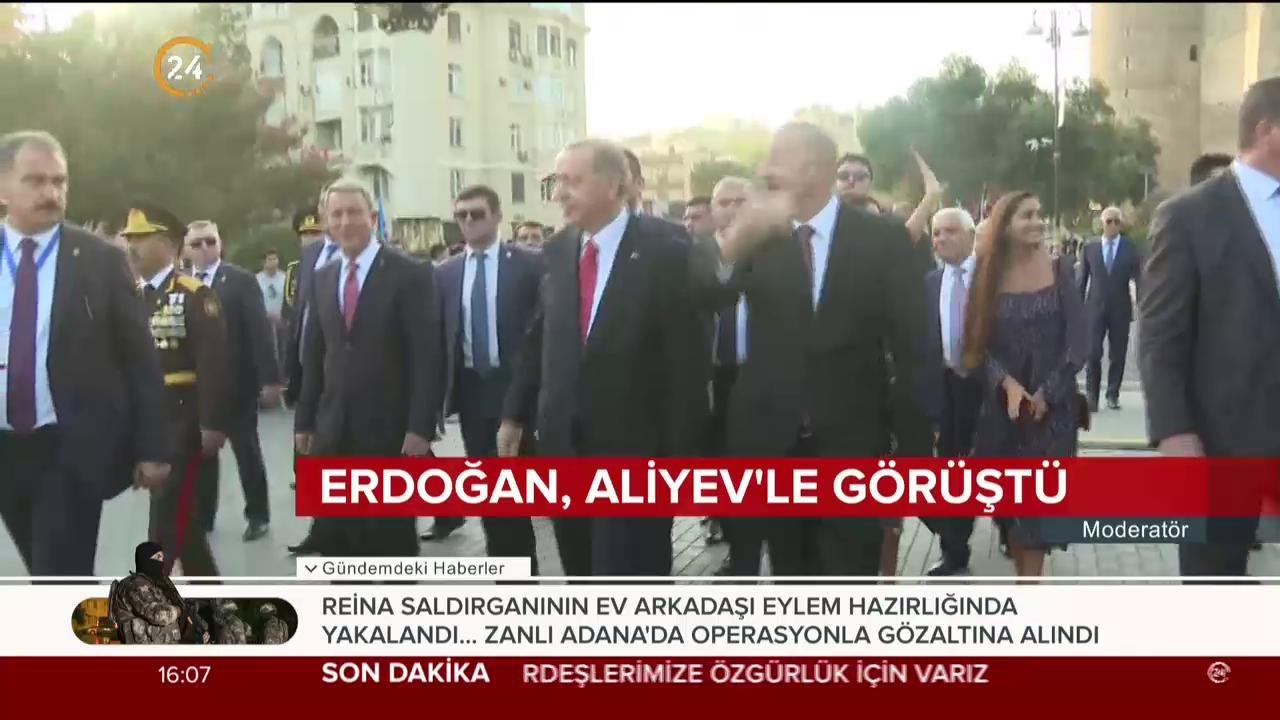 Erdoğan, Aliyev ile telefonda görüştü