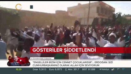 Gösteriler şiddetlendi