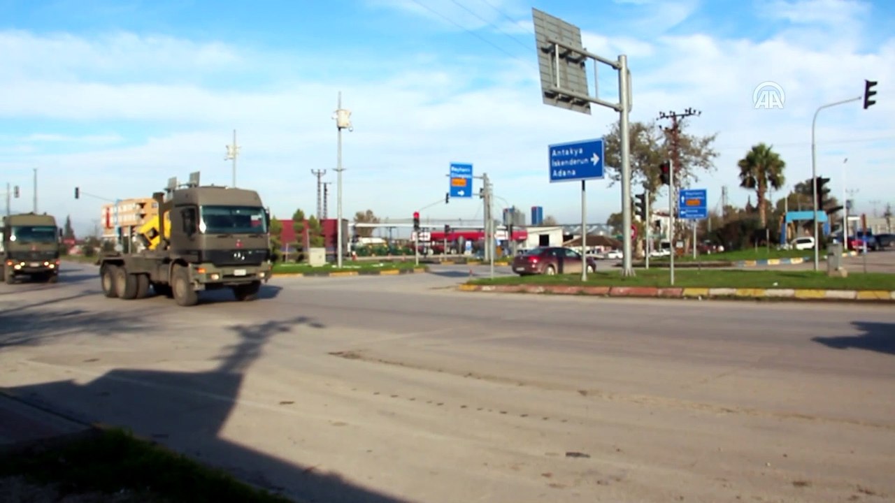 Suriye sınırına askeri sevkiyat - KIRIKHAN