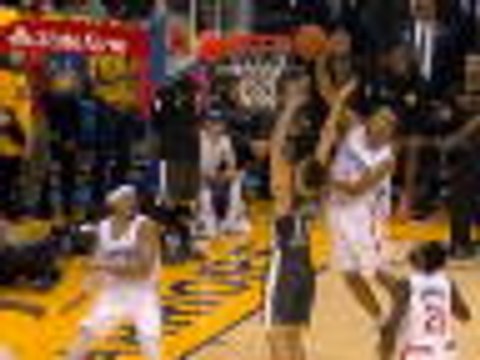 Bradley hustles and throws down dunk over Thompson