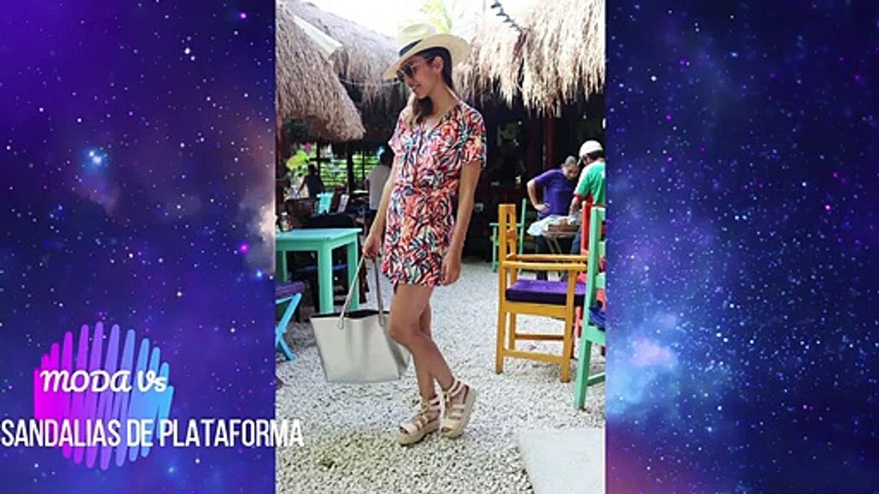 OUTFITS CON SANDALIAS DE PLATAFORMA 2019- MODA V5