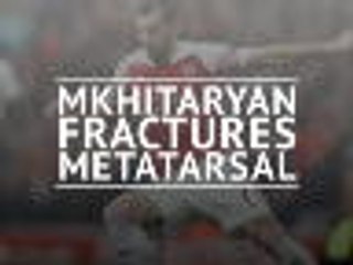 Mkhitaryan ruled out for six weeks