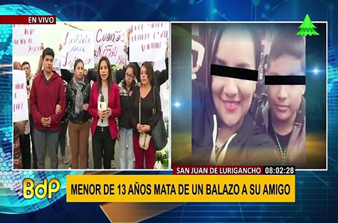 SJL: hijo de policía mató de un balazo en la cabeza a su amigo