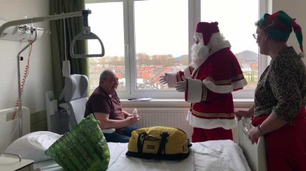 Le Père Noël est passé par l’hôpital d’Hornu