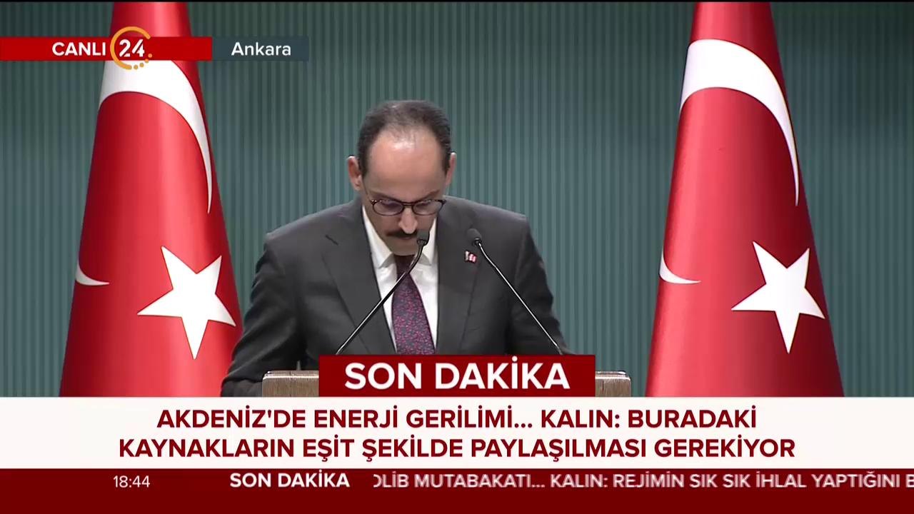 Kalın'dan Netanyahu'ya: Netanyahu döneminde 3 binden fazla Filistinli hayatını kaybetmiştir. O öncelikle bunun hesabını versin