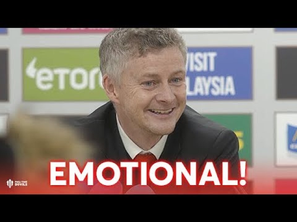 Solskjaer Press Conference  IT’S EMOTIONAL! Cardiff City 1-5 Manchester United