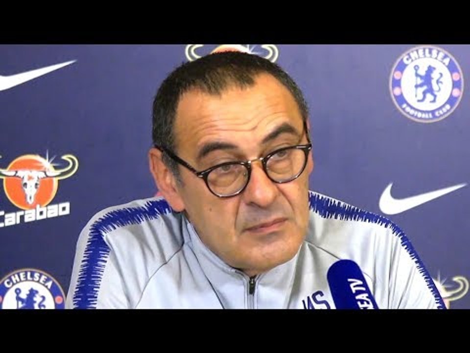 Maurizio Sarri Full Pre-Match Press Conference - Chelsea v Leicester - Premier League