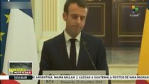 Francia: Macron lamenta retiro de tropas de EE.UU.