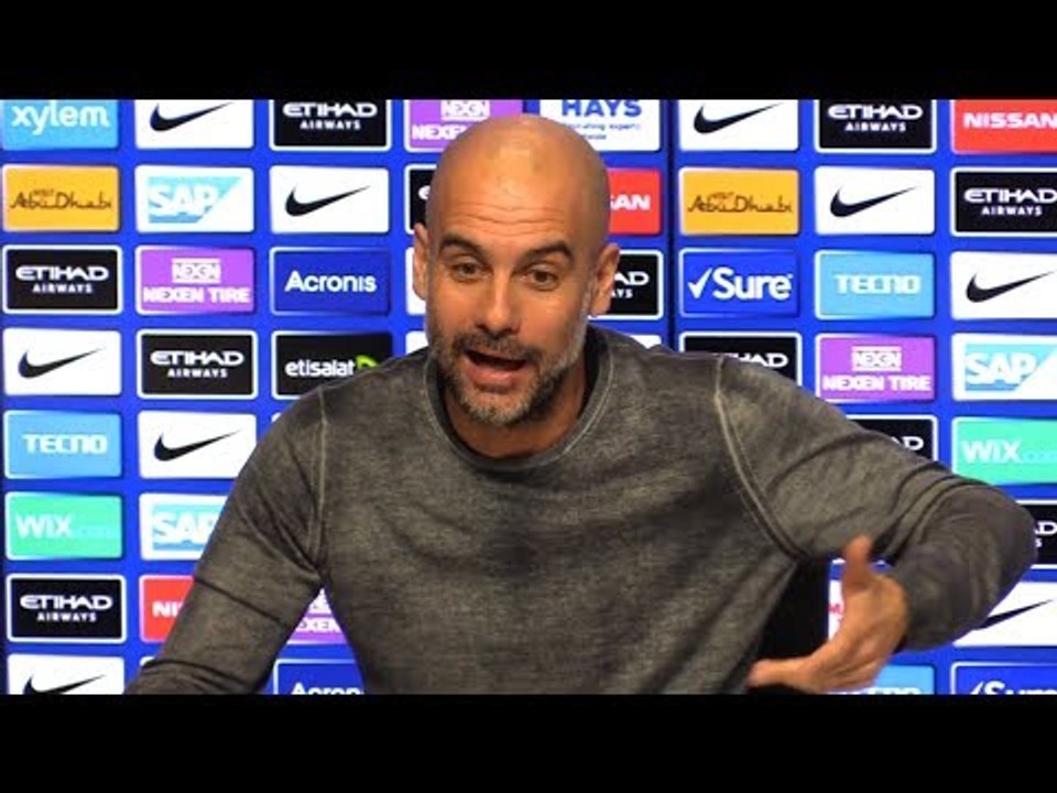 Pep Guardiola Embargoed Pre-Match Press Confere...
