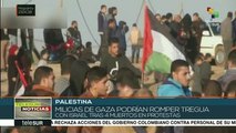 Palestina: milicias consideran fin de tregua tras muerte de civiles