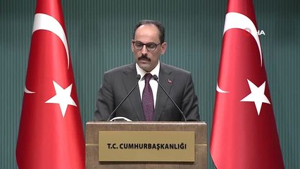 İbrahim Kalın: "Terör Örgütlerinin Nefes Almaması İçin Çalışmalarımız Devam Edecek"