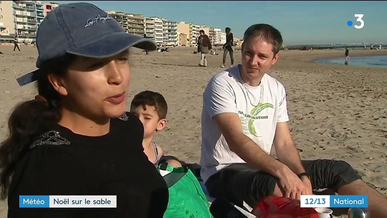 Hérault : Noël sur le sable, les pieds dans l'eau