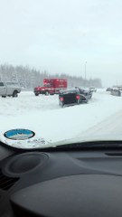 Over 21 Accidents on Snowy Glen Highway in Alaska