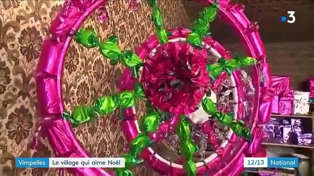Seine-et-Marne : à Vimpelles, les habitants créent leurs propres décors de Noël