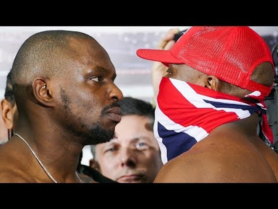 Dillian Whyte v Dereck Chisora OFFICIAL FACE OFF | Matchroom Boxing
