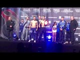 FINAL FACEOFF! Josh Warrington vs Carl Frampton STARE IT OUT