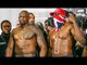 Dereck Chisora vs Dillian Whyte FULL WEIGH IN & FACE OFF | Matchroom Boxing
