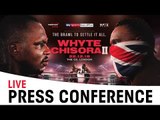 Dillian Whyte vs Dereck Chisora 2 | WEIGH IN * LIVE *