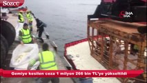 Körfez’i kirleten gemiye kesilen ceza 1 milyon 622 bin TL’ye yükseltildi