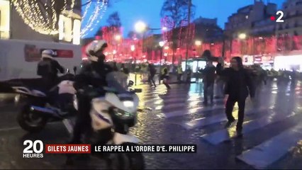 "Gilets jaunes" : le rappel à l'ordre Édouard Philippe