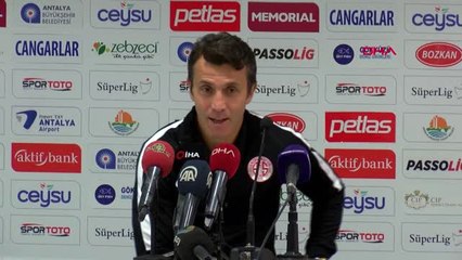 Spor Antalyaspor - Fenerbahçe Maçının Ardından