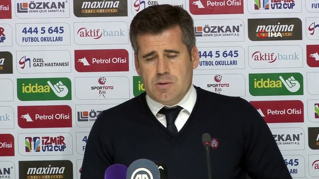 Altınordu - Giresunspor maçının ardından