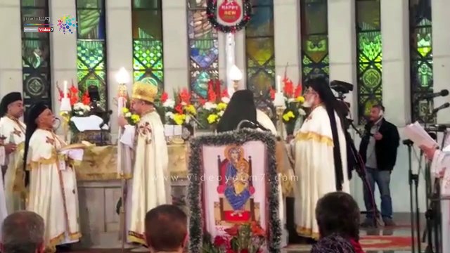 بطريرك الأقباط الكاثوليك يترأس قداس عيد الميلاد