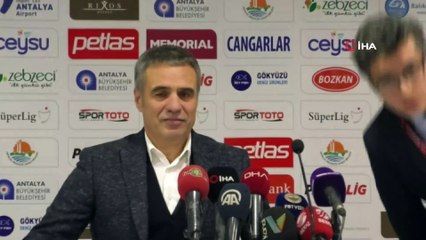 Yanal: 'Fenerbahçe şeklen burada, ruhen burada olamaz'