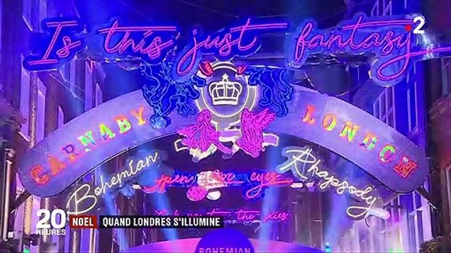 Royaume Uni : à Noël, Londres se pare de mille feux