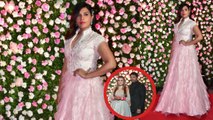 Kapil Sharma & Ginni Reception:  Richa Chadha looks like a Princess in a pink gown  | FilmiBeat