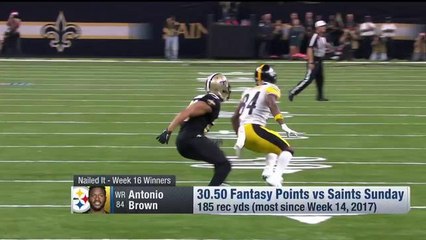 Players that dominated 2018 championship week | NFL Fantasy Live