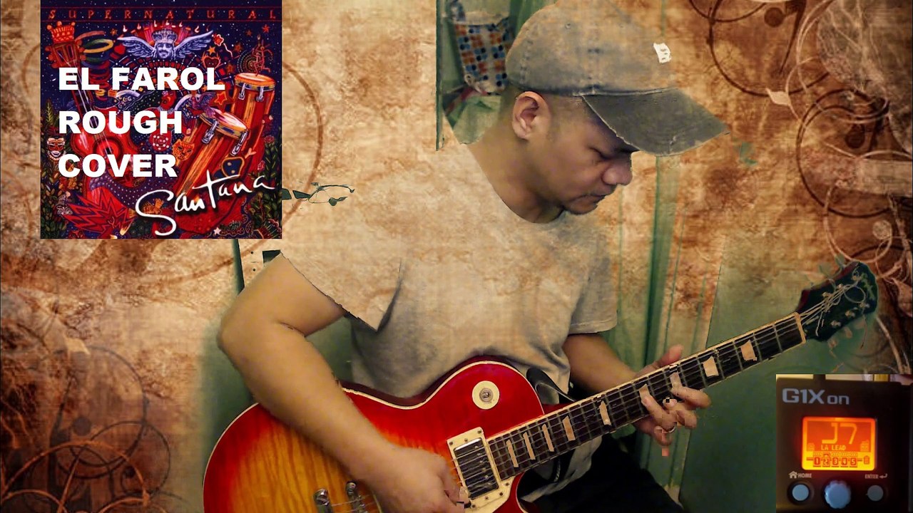 Santana - El Farol rough guitar cover