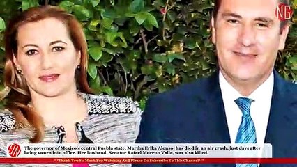 Newest AND First Female Puebla Governor KILLED in Crash